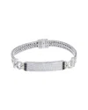 John Hardy Rata Silver Gemstone Station Bracelet