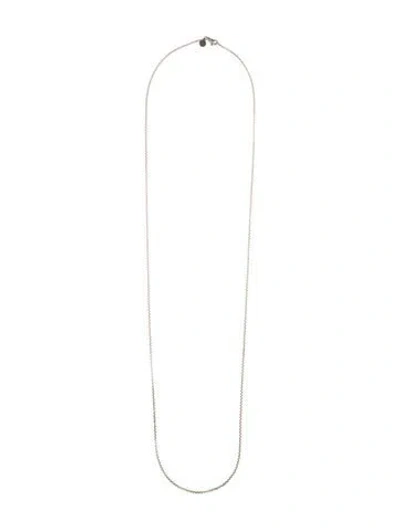 Pre-owned John Hardy Rolo Chain Necklace, 36.25" In Multi