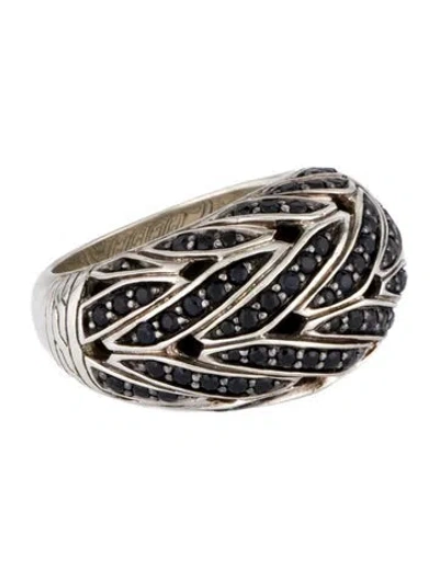 Pre-owned John Hardy Sapphire & Spinel Chain Band In Multicolor