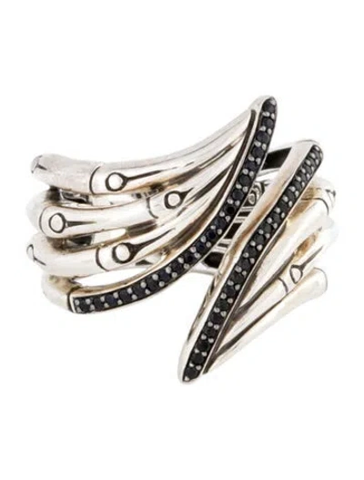 Pre-owned John Hardy Sapphire & Spinel Cocktail Ring In Multi