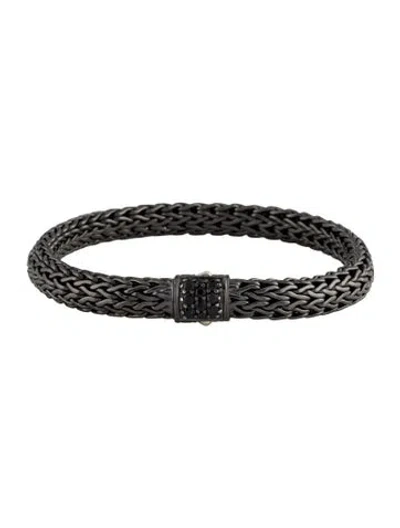 Pre-owned John Hardy Sapphire Classic Chain Bracelet, 6.25" In Multi