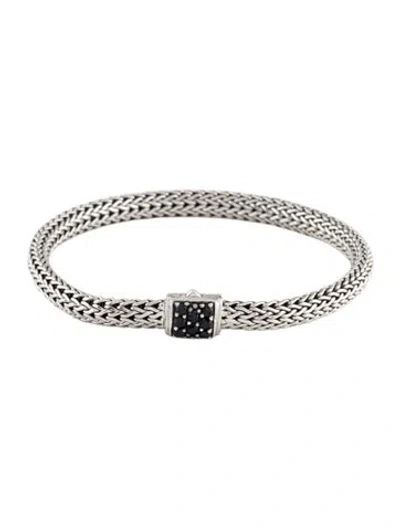 Pre-owned John Hardy Sapphire Icon Bracelet, 6" In Multi