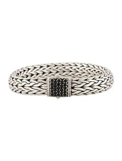 Pre-owned John Hardy Sapphire Icon Bracelet, 6.5" In Multi