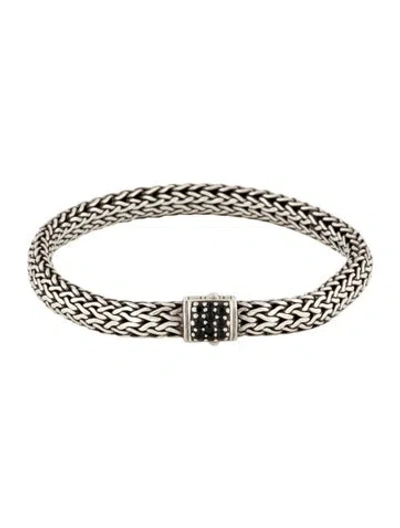 Pre-owned John Hardy Sapphire Icon Bracelet, 6.75" In Multi