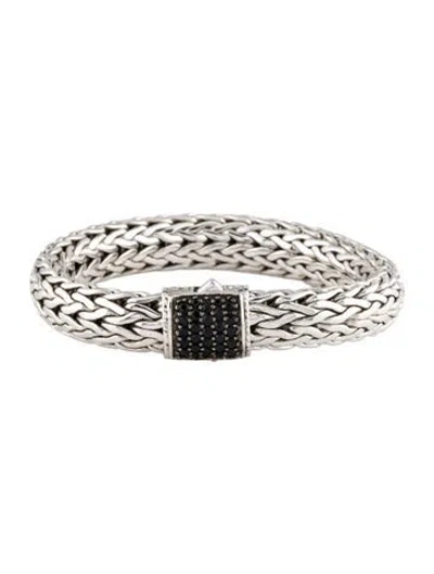 Pre-owned John Hardy Sapphire Icon Bracelet, 6.75" In Multi