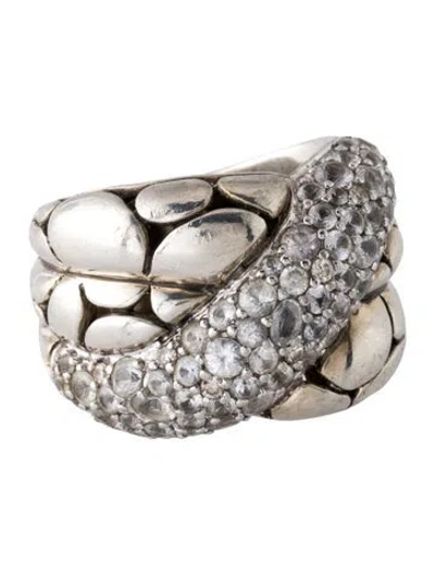 Pre-owned John Hardy Sapphire Kali Arus Twist Ring In Multi