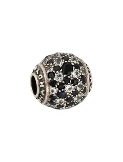 Pre-owned John Hardy Sapphire Lava Slide Pendant In Multicolor