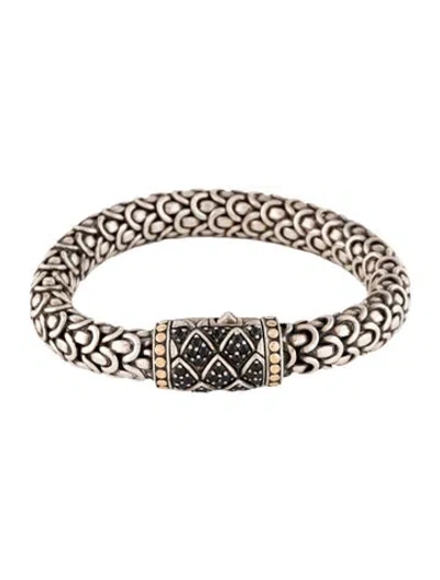 Pre-owned John Hardy Sapphire Legends Naga Bracelet In Multicolor