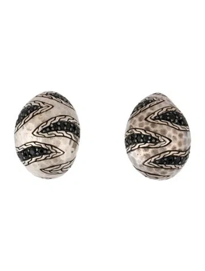 Pre-owned John Hardy Sapphire Palu Macan Earrings In Multi
