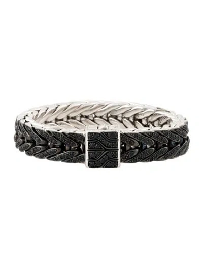 Pre-owned John Hardy Sapphire Raja Bracelet, 7.75" In Multi
