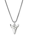 John Hardy Shark Tooth Talisman Necklace In Silver
