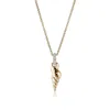 John Hardy Shell Talisman Necklace In Gold