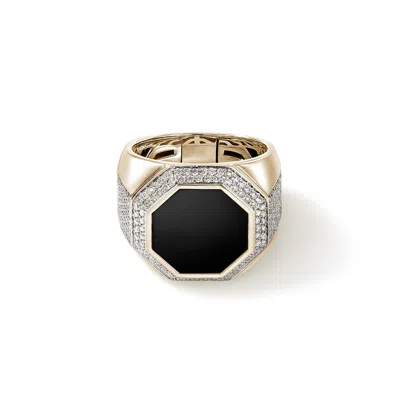 John Hardy Signet Ring In Gold