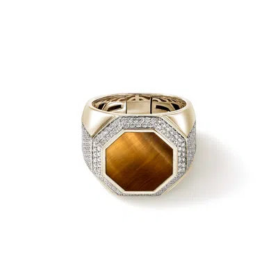 John Hardy Signet Ring In Gold