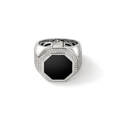 John Hardy Signet Ring In Silver