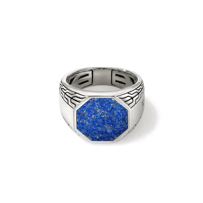 John Hardy Signet Ring In Sterling Silver