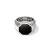 John Hardy Octagon Signet Ring In Silver