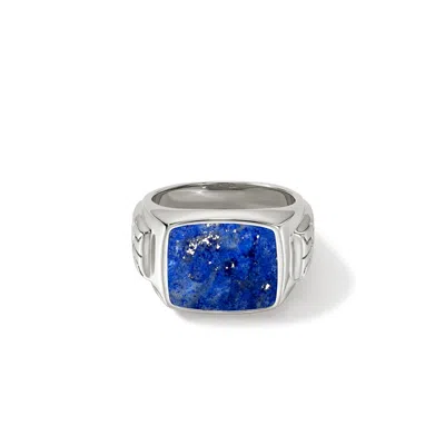 John Hardy Signet Ring In Sterling Silver