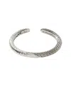 John Hardy Silver 0.38 Ct. Tw. Diamond Essentials Bracelet In Metallic