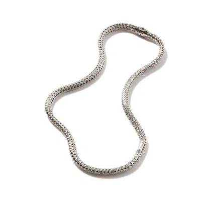 John Hardy Silver 6.5mm Necklace In Silver-tone