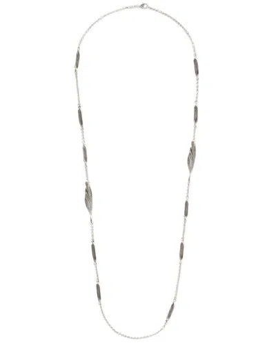 John Hardy Silver Bamboo Necklace