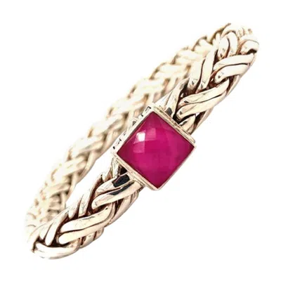 Pre-owned John Hardy Silver Bracelet By  In Multi