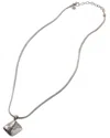 John Hardy Silver Essentials Necklace In Metallic
