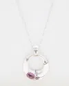 John Hardy Silver Gemstone 36in Necklace