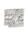 John Hardy Silver Kali Pebble Overlap Cuff Bracelet (authentic Pre-loved) In Metallic