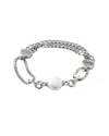 John Hardy Classic Chain Pearl Bracelet