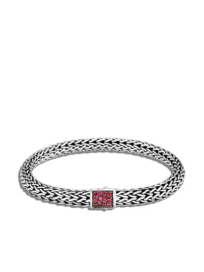 John Hardy Silver Small Classic Chain Reversible Bracelet