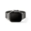 John Hardy Smart Watch Strap, 18mm In Silver