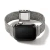 John Hardy Smart Watch Strap Diamond Pavé, 18mm In Silver