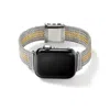 John Hardy Mixed Metal Smart Watch Strap In Silver