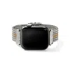 John Hardy Smart Watch Strap, Gold, Sterling Silver, 18mm In Black