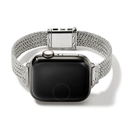 John Hardy Smart Watch Strap In Sterling Silver