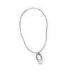 John Hardy Classic Chain Link Drop Pendant Necklace In Sterling Silver Gold
