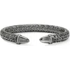 John Hardy Sterling Silver Spear Diamond Accent Flex Cuff Bracelet