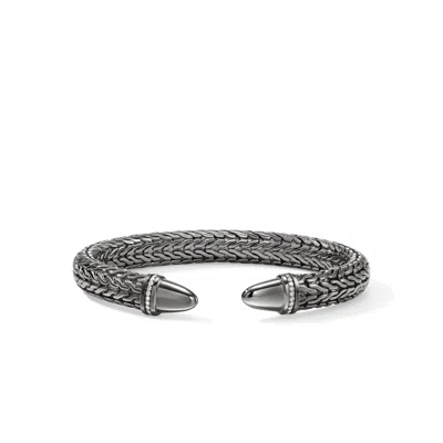 John Hardy Spear 50 Flex Cuff In Silver