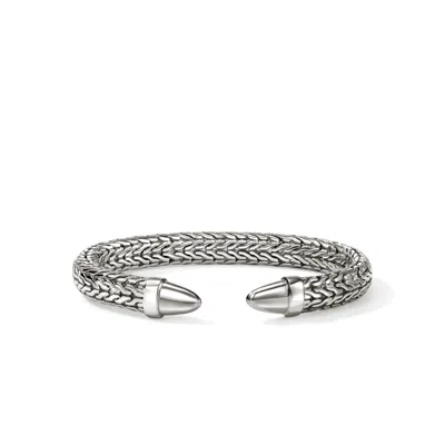 John Hardy Spear 50 Flex Cuff In Gray
