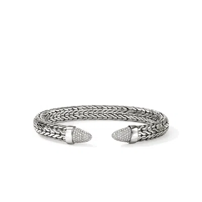 John Hardy Spear 50 Flex Cuff Bracelet In Sterling Silver