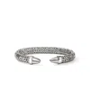 John Hardy Spear 50 Flex Cuff In Sterling Silver