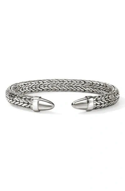 JOHN HARDY JOHN HARDY SPEAR 50 SILVER CUFF BRACELET, 8.9MM