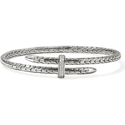 John Hardy Spear Bangle In Silver