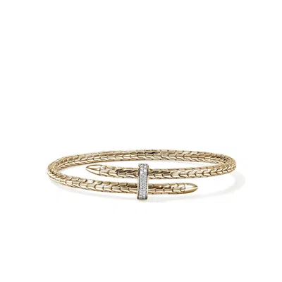 John Hardy Spear Flex Cuff Bracelet In Gold