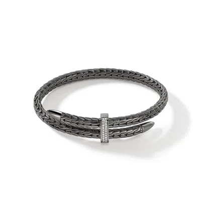 John Hardy Spear Flex Cuff Bracelet In Silver