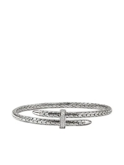 John Hardy Spear Flex Cuff In Silver