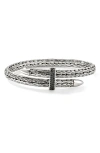 John Hardy Spear Flex Cuff, Sterling Silver, Gemstones