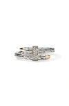 John Hardy Spear Flex Ring, Pavé In Multi