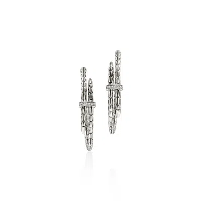 JOHN HARDY JOHN HARDY SPEAR HOOP EARRINGS